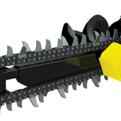 Commercial Heavy Duty Portable Tractor Trencher 35-75HP